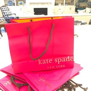 Kate Spade shopping bags 8 1/2 x 10 in bags